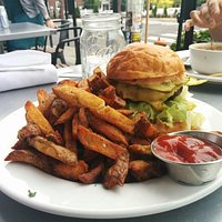 "The Basic" burger