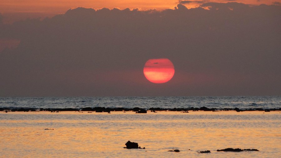 zonsondergang