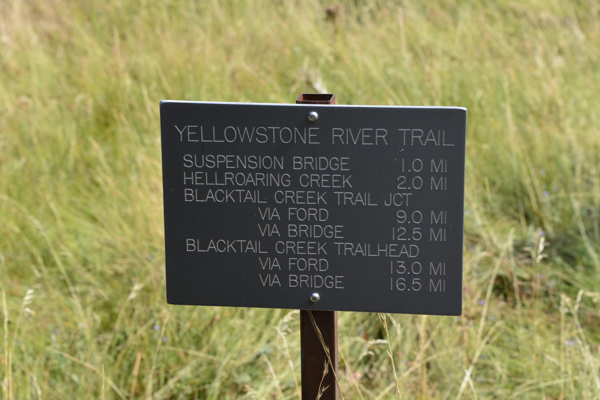 Hellroaring creek outlet trail yellowstone