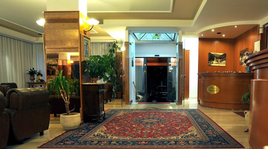 Hall dell'albergo Seggiovia