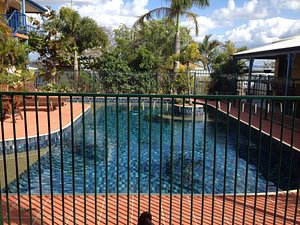 River of Gold Motel in Cooktown, image may contain: Resort, Hotel, Pool, Villa