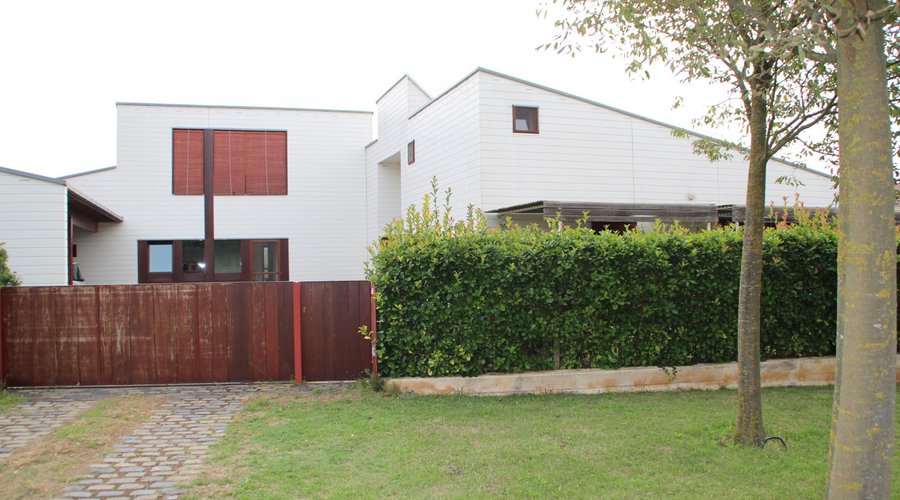 Exterior de la casa