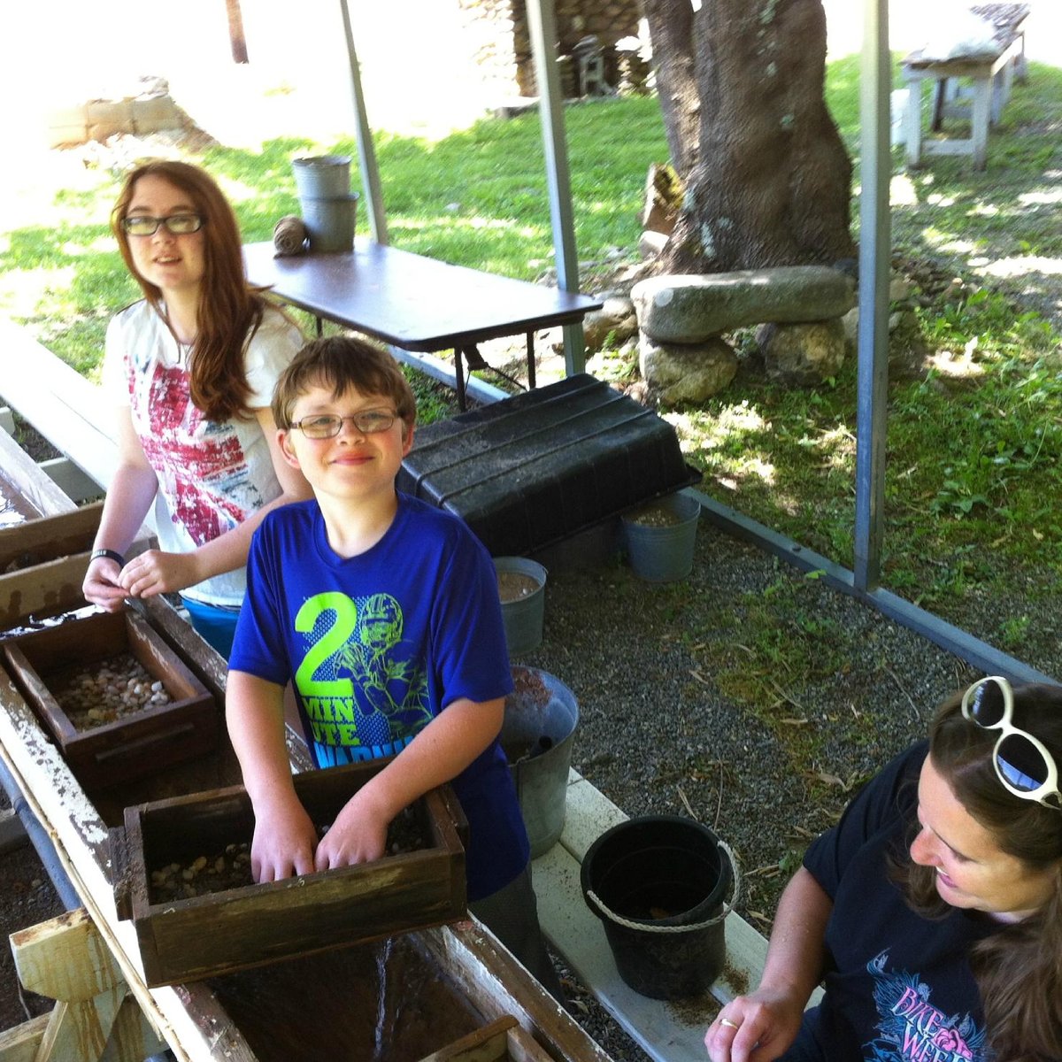 Gem Mining near Asheville, North Carolina