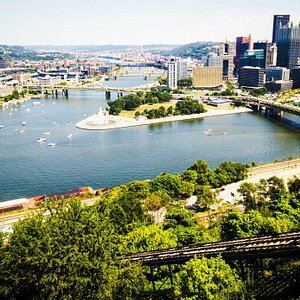Enjoying the Incredible Views from the West End Overlook in Pittsburgh, PA  - Uncovering PA