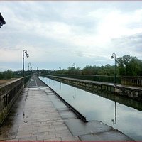 Sur le Pont Canal de Briare