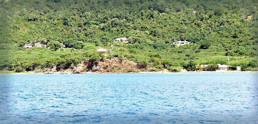 Tamarindo Estates Beach Apts as seen from the ocean