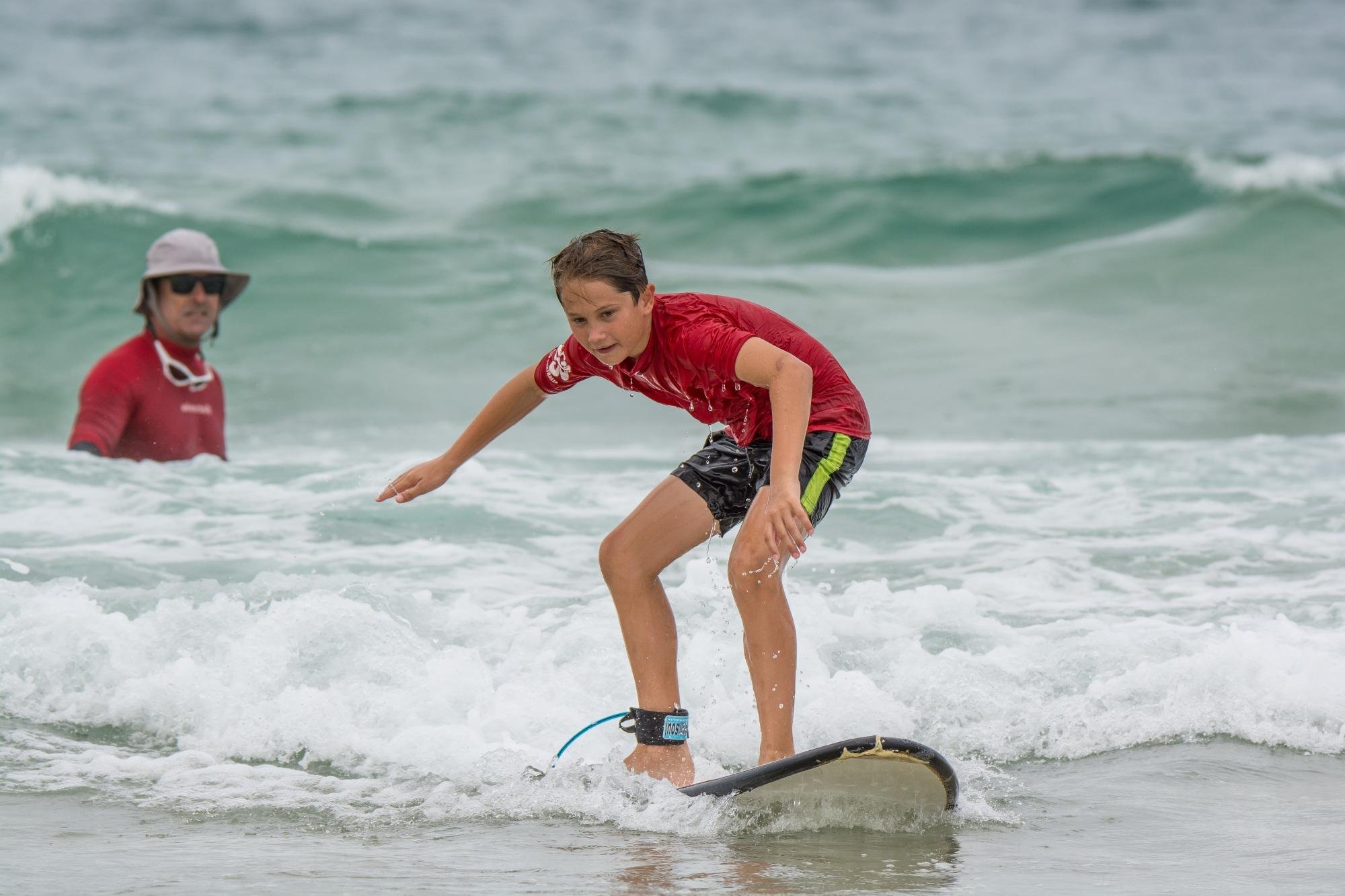 merricks learn to surf