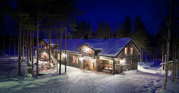 Sauna with bath whisk, vasta - Picture of Isokenkäisten Klubi, Kuusamo -  Tripadvisor