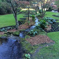 Lovely waterfall & stream