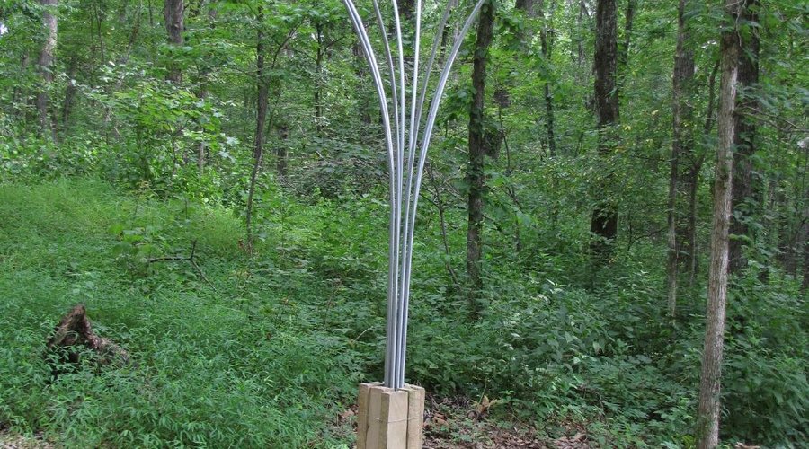 Outdoor art.