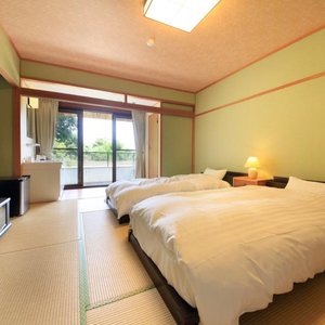 ワンちゃん同泊のお客様用の和室ツインルーム（～2名様）