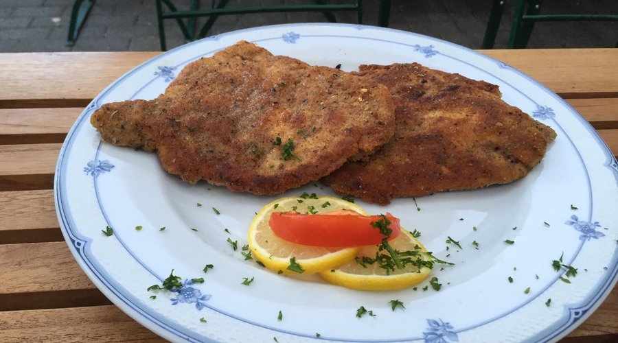 Schnitzel en Schwabenteller