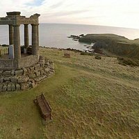 Stonehaven War Memorial, 3-Jan-2015