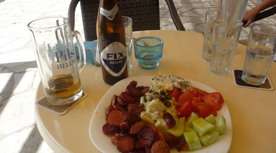 The variety plate for beer - awesome.