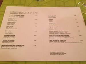 Menú