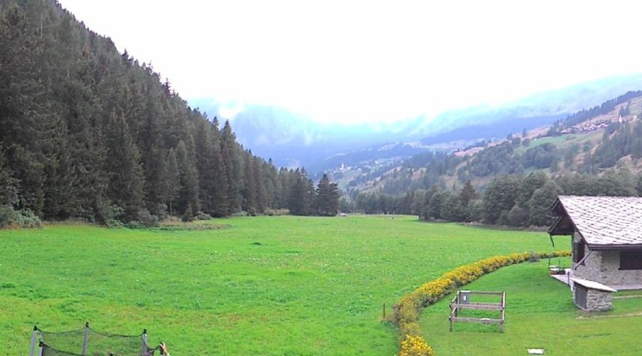 Vista dal balcone