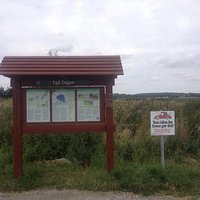 Skilt ved indgang