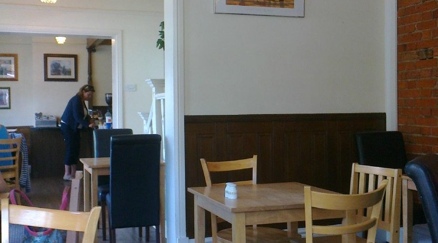 Clean and tidy interior at The White Coffee House
