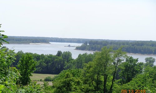 MS River view from our campsite