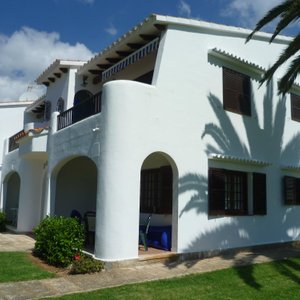 Exterior of ground floor aprtment