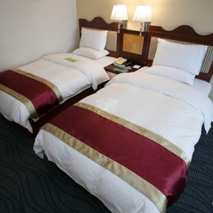 The Standard Twin Room at the Guia Hotel