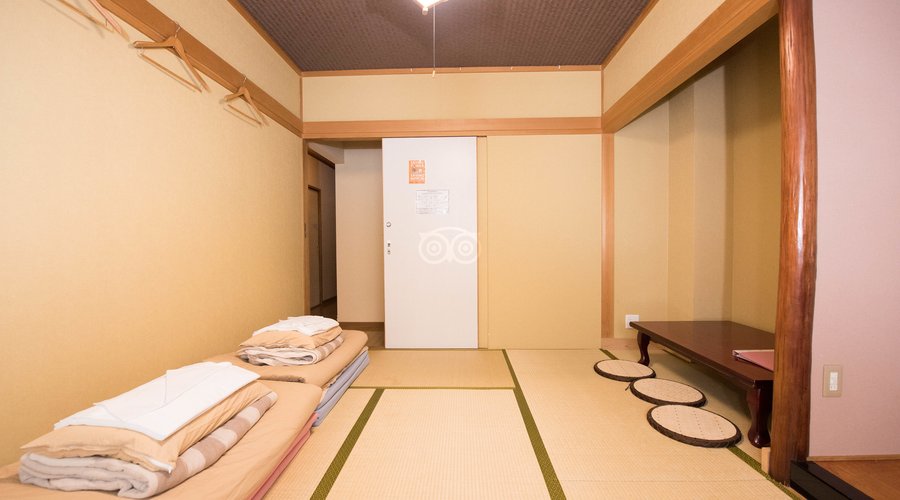 The Triple Room (Shared Bath) at the Kyoto Hana Hostel