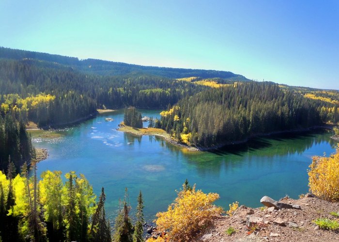 One of the 300 alpine lakes on the Grand Mesa