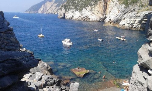 Portovenere  ad est della Cattedrale di San  Pietro