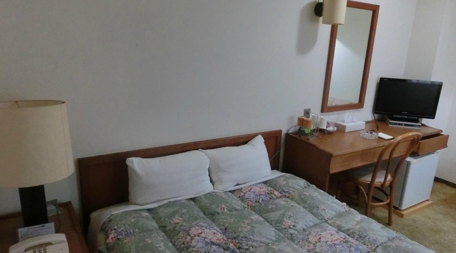 ダブルの部屋です、綺麗でした