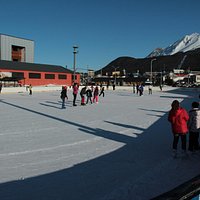 Pista de patinaje sobre hielo