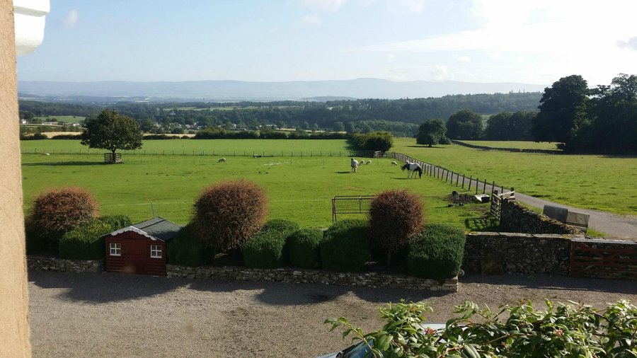 View from castle room