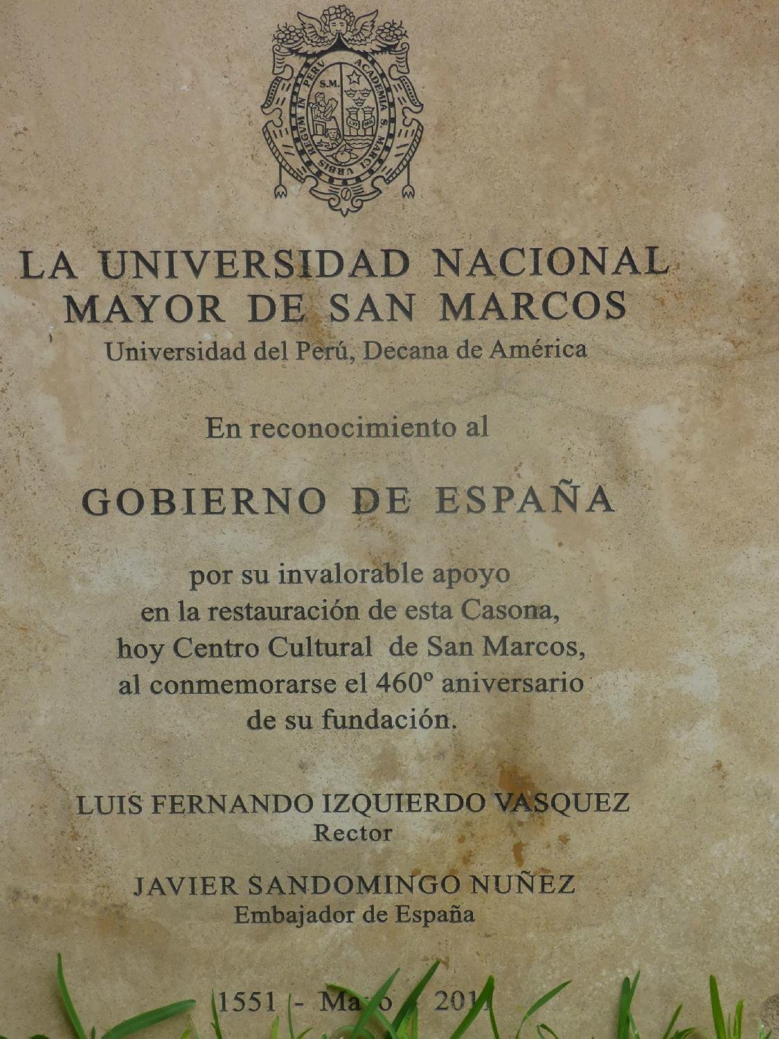 Universidad Nacional Mayor de San Marcos (Lima) Lohnt es sich?