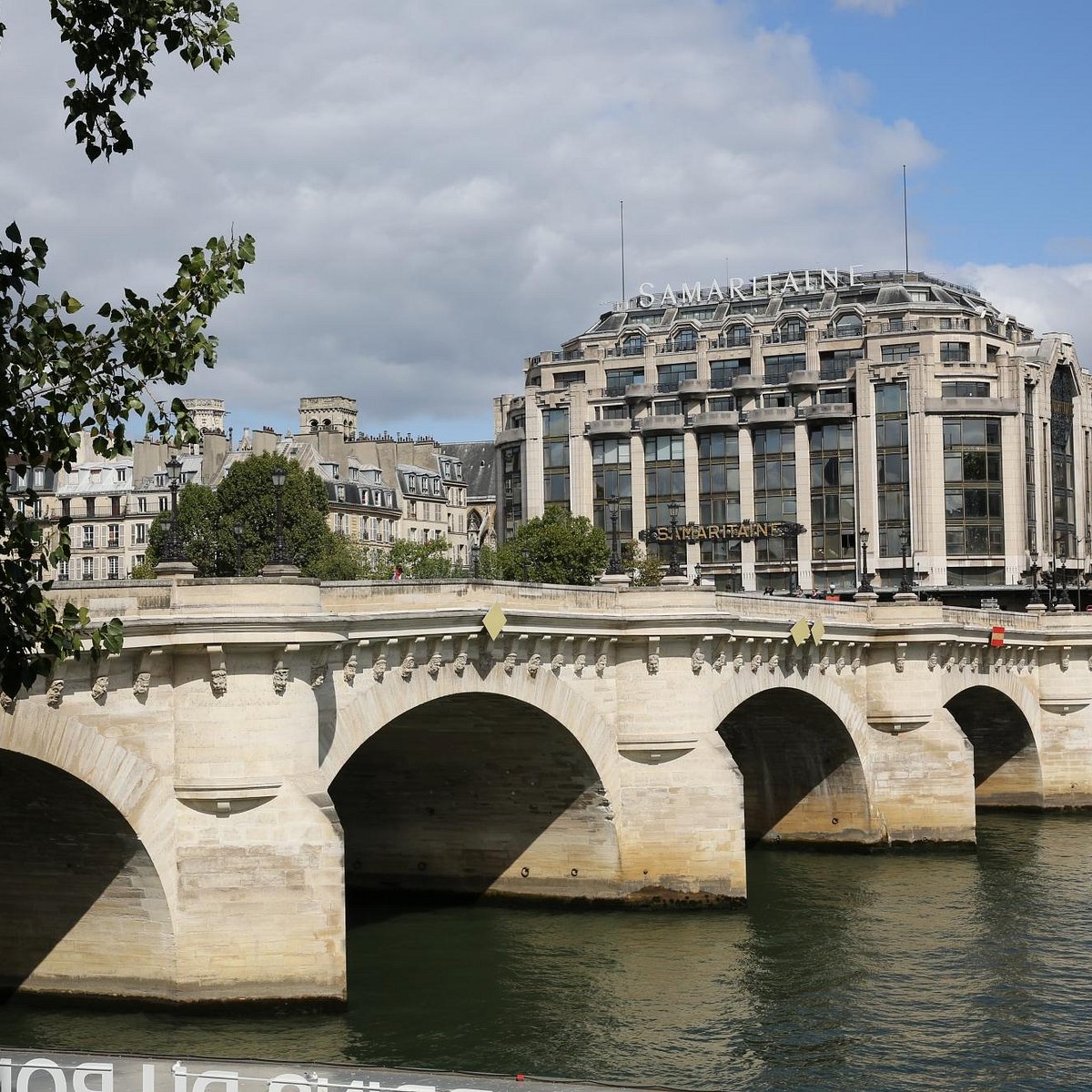 France paris pont neuf above hi-res stock photography and images