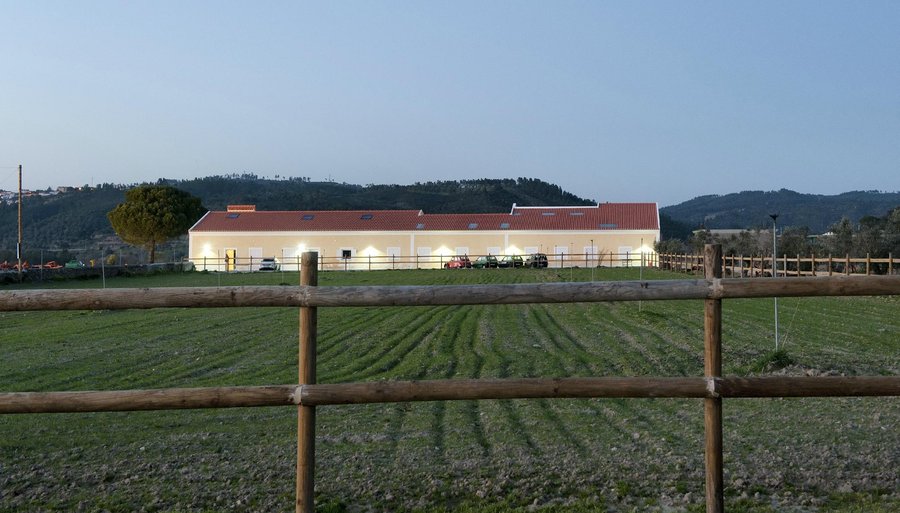Vista panorâmica à chegada