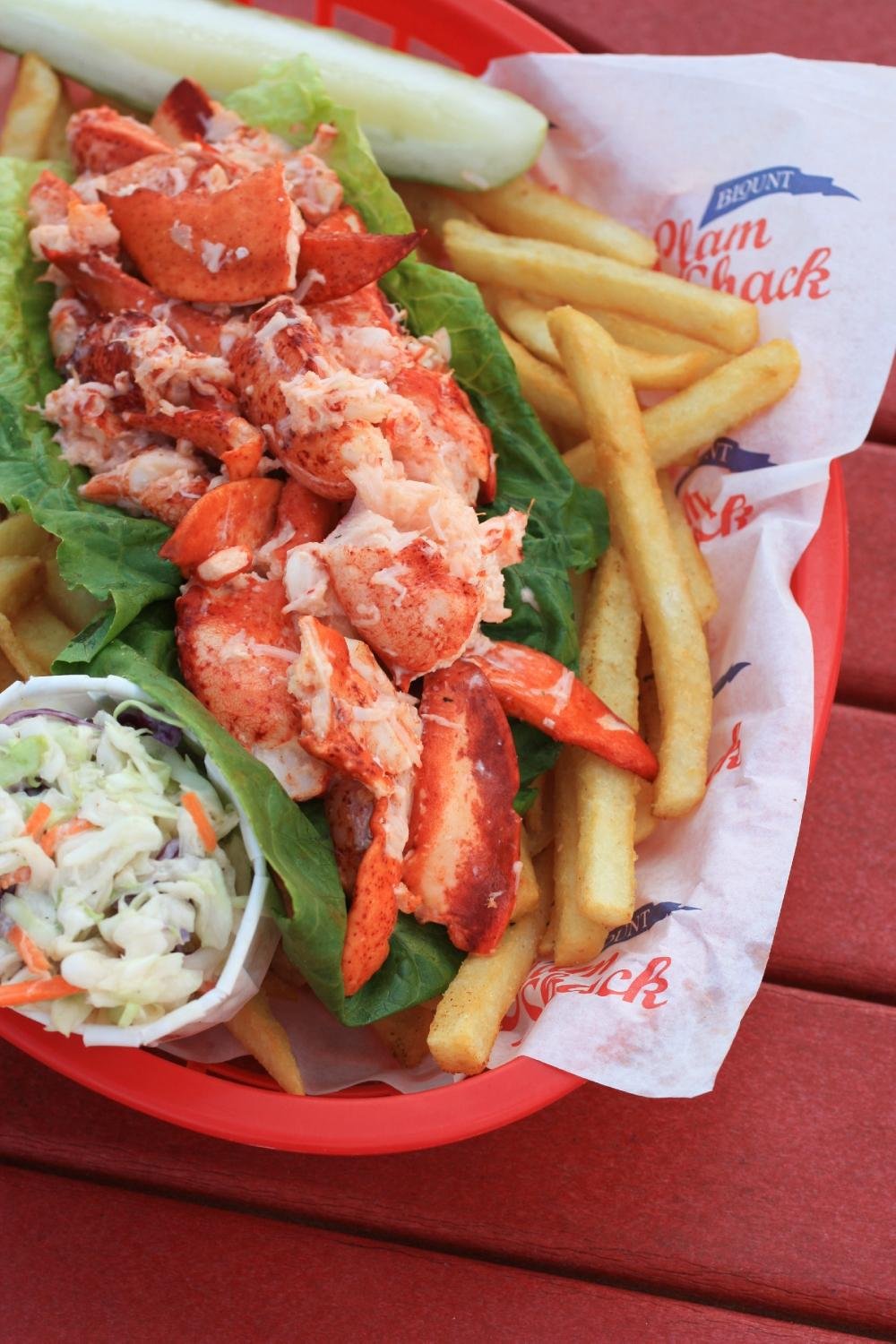 Blount clam shack on the waterfront warren menu prices restaurant