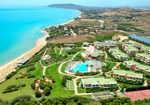Serenusa Resort in Sicily, image may contain: Sea, Outdoors, Water, Building