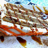 Tarta de zanahoria y coco