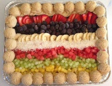 Full Tray Acai all fruits and a cookie dough frame