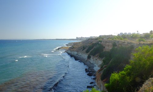 Cabo Roig beach and marina