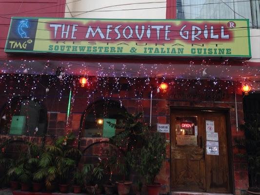 Mesquite grill