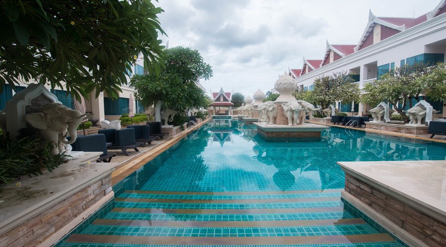 The Villa Pool at the Grand Pacific Sovereign Resort & Spa
