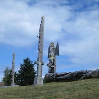 Amazing totem poles