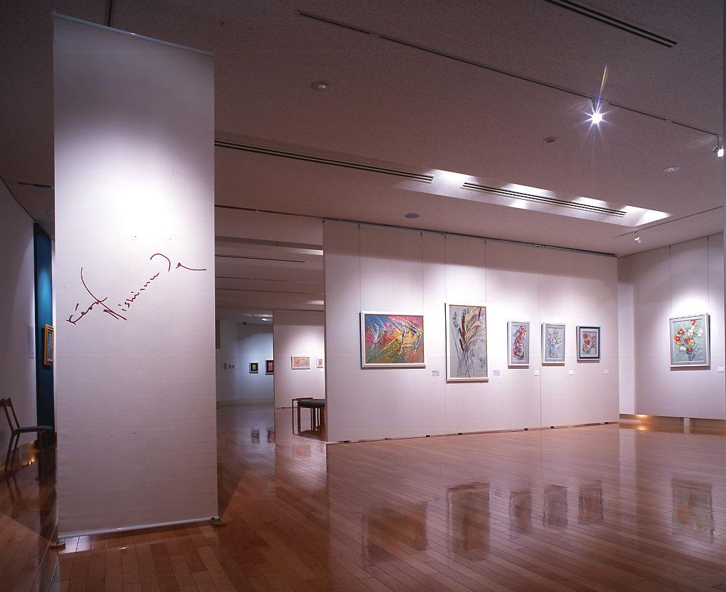 西村計雄画集、アトリエのパンフレット、美術館のパンフレット