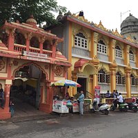The Mahalaxmi Temple & the Goddess is nearer to Miramar beach