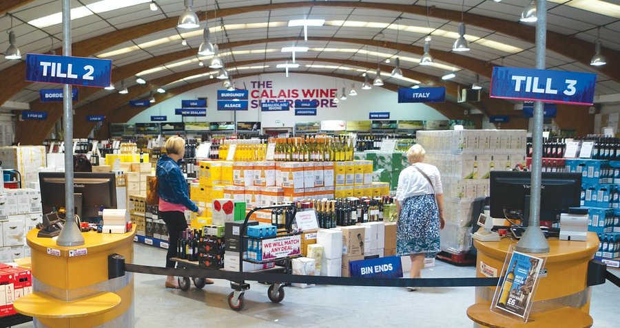 Interior - view from the tills