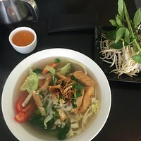 Pho Chay (Vegetarian Rice Noodle Soup)