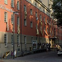 Kunsthaus RHENANIA Eingang Rheinuferstraße Köln