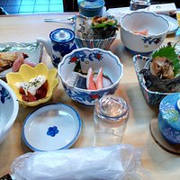 会席料理の一部