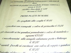 Menù