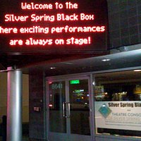 The Forum Theater has been renamed Silver Spring Black Box Theatre.